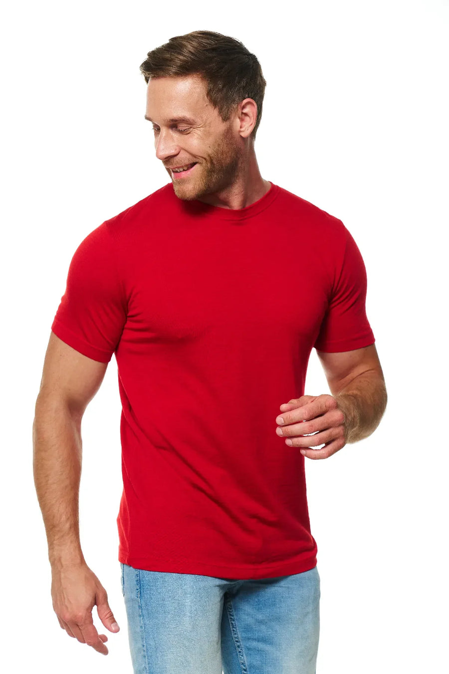 Men's Merino T-shirt 180 Chili Red