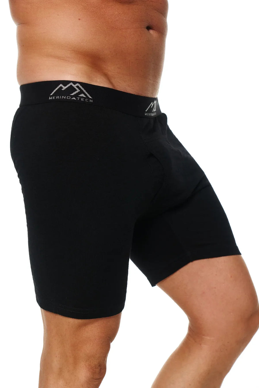 Men's Merino Boxers 190 Black Coal (1 Pack)