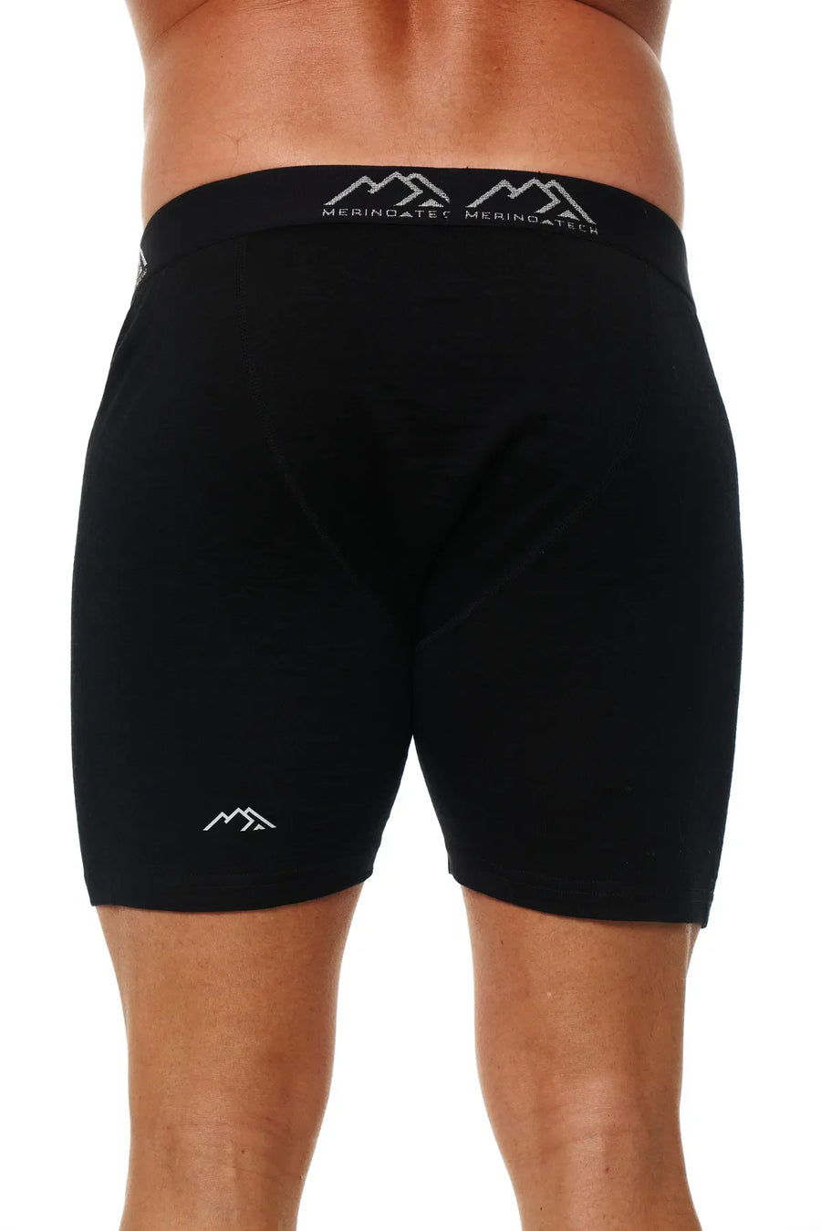 Men's Merino Boxers 190 Black Coal (1 Pack)