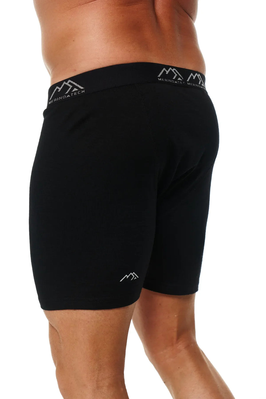 Men's Merino Boxers 190 Black Coal (1 Pack)