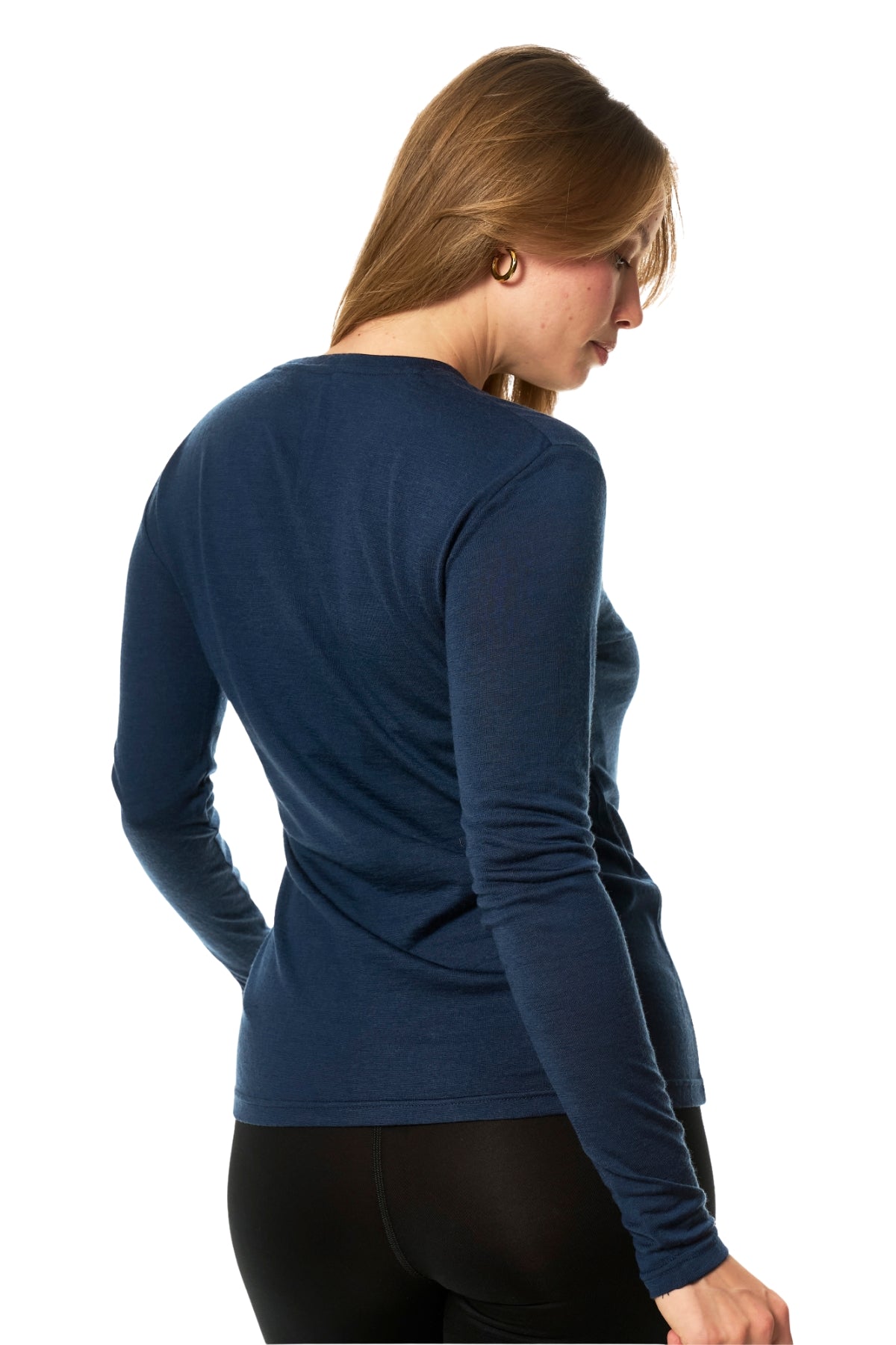 Women's Merino Long Sleeve 165 Navy