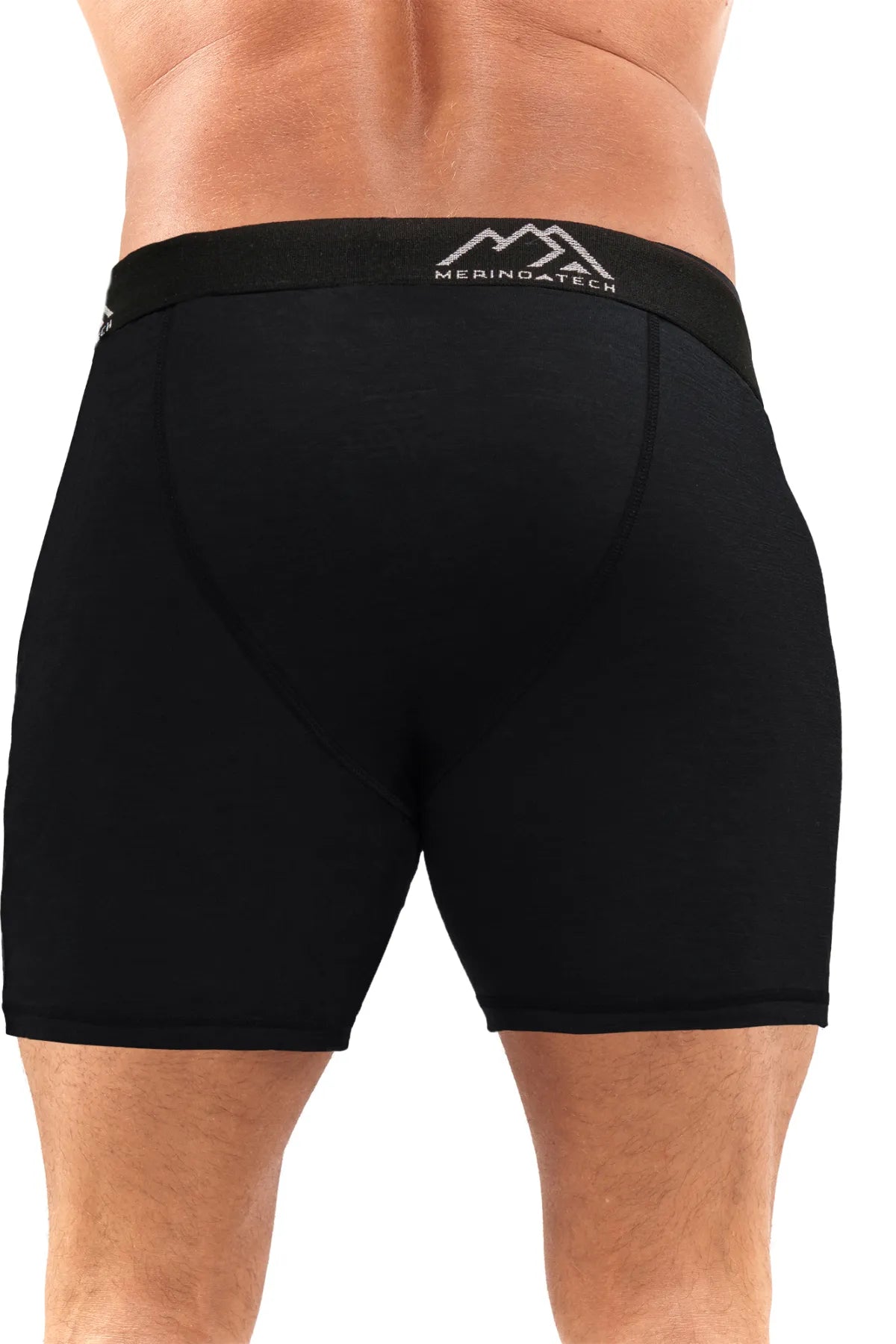 Men's Merino Boxers 190 Black (2 Pack)