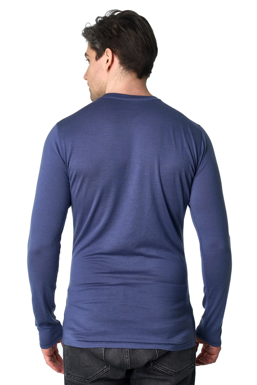 Men's Merino Long Sleeve 190 Dark Blue