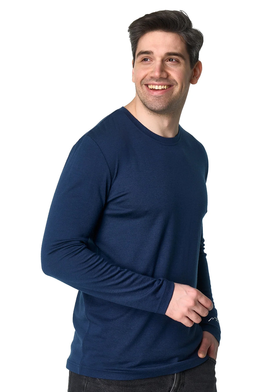 Men's Merino Long Sleeve 190 Dark Navy
