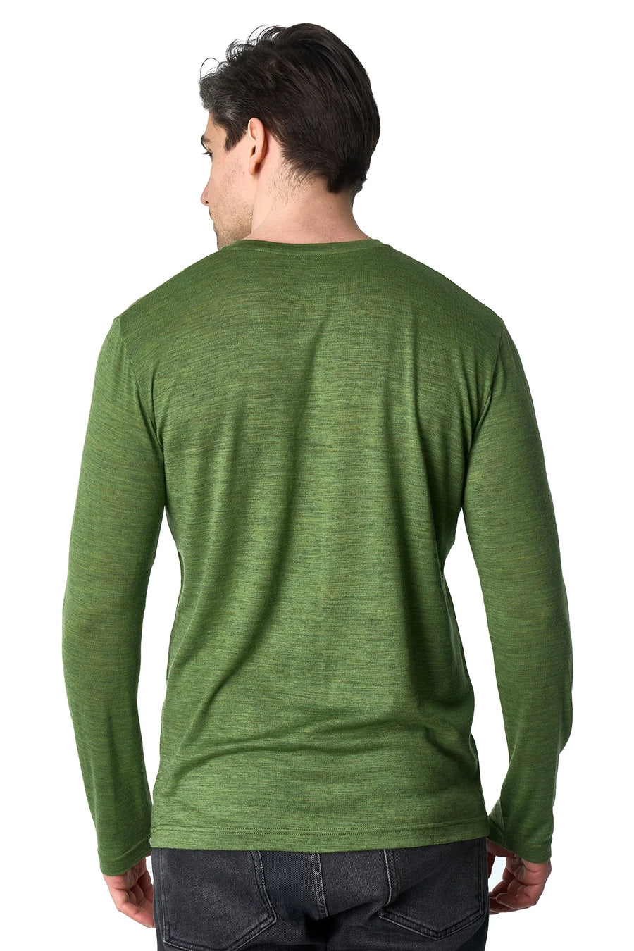 Men's Merino Long Sleeve 190 Olive Green