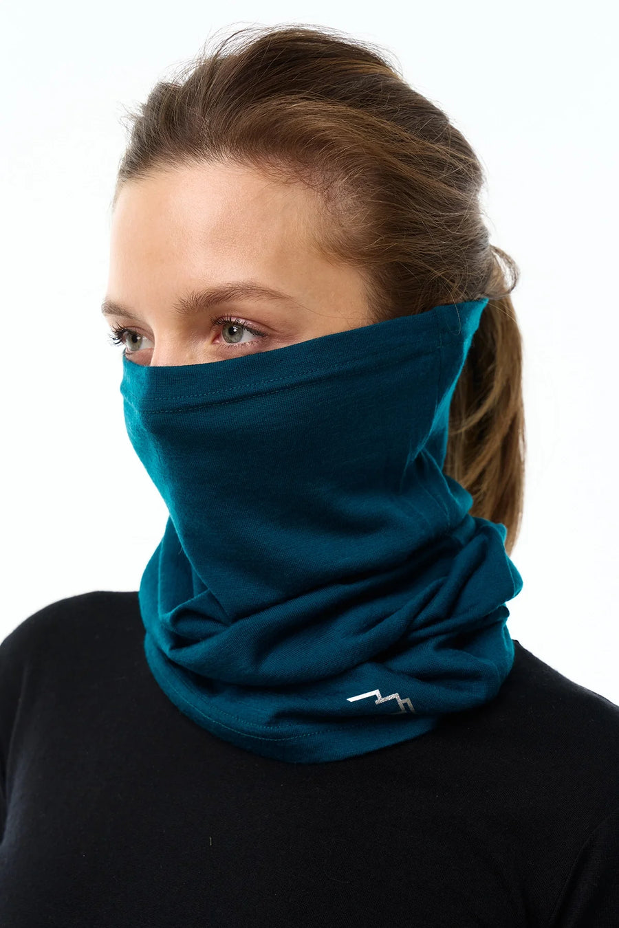 Merino Neck Gaiter 165 Deep Teal