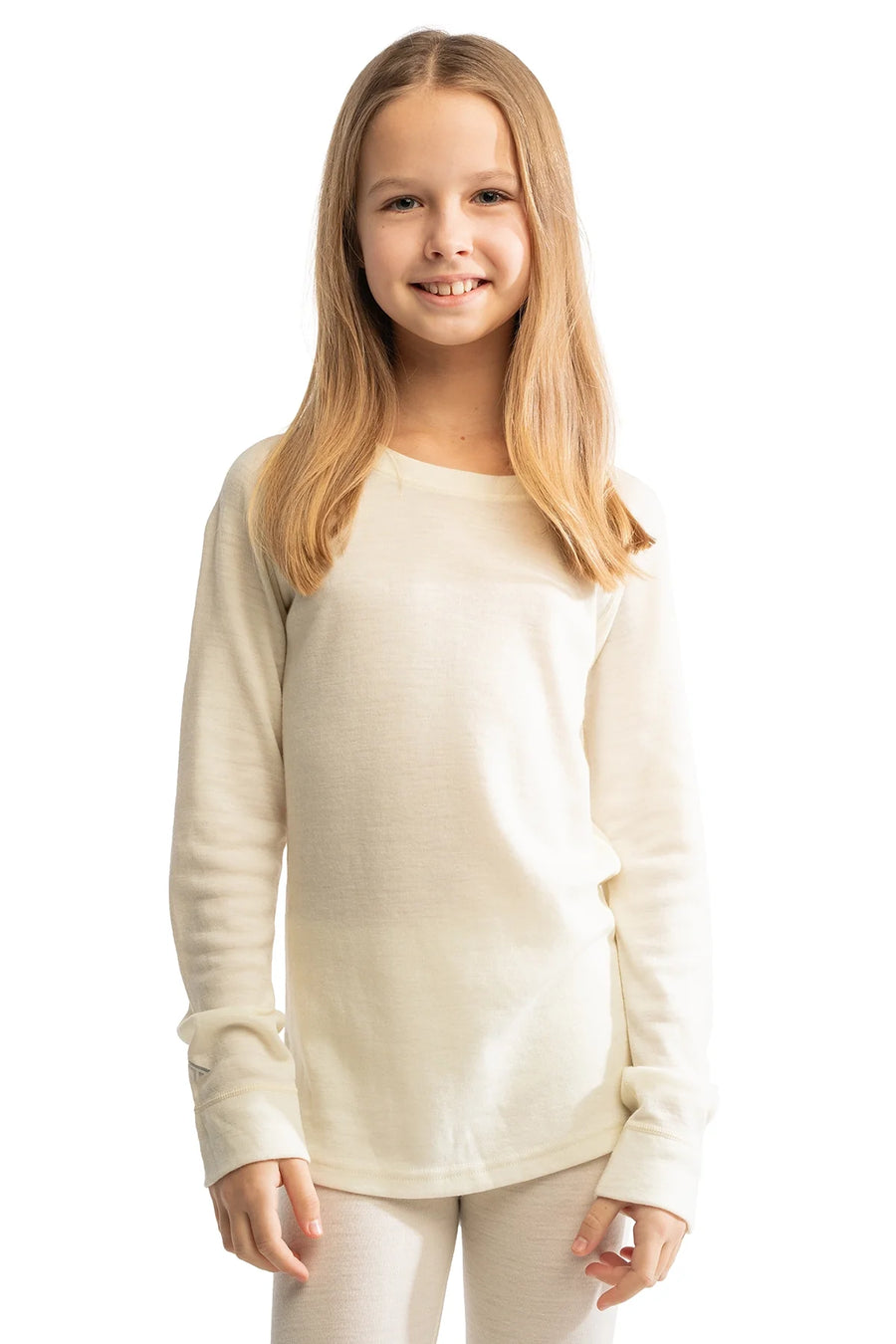 Kids' Merino Wool Long Sleeve 250 Natural Merinos