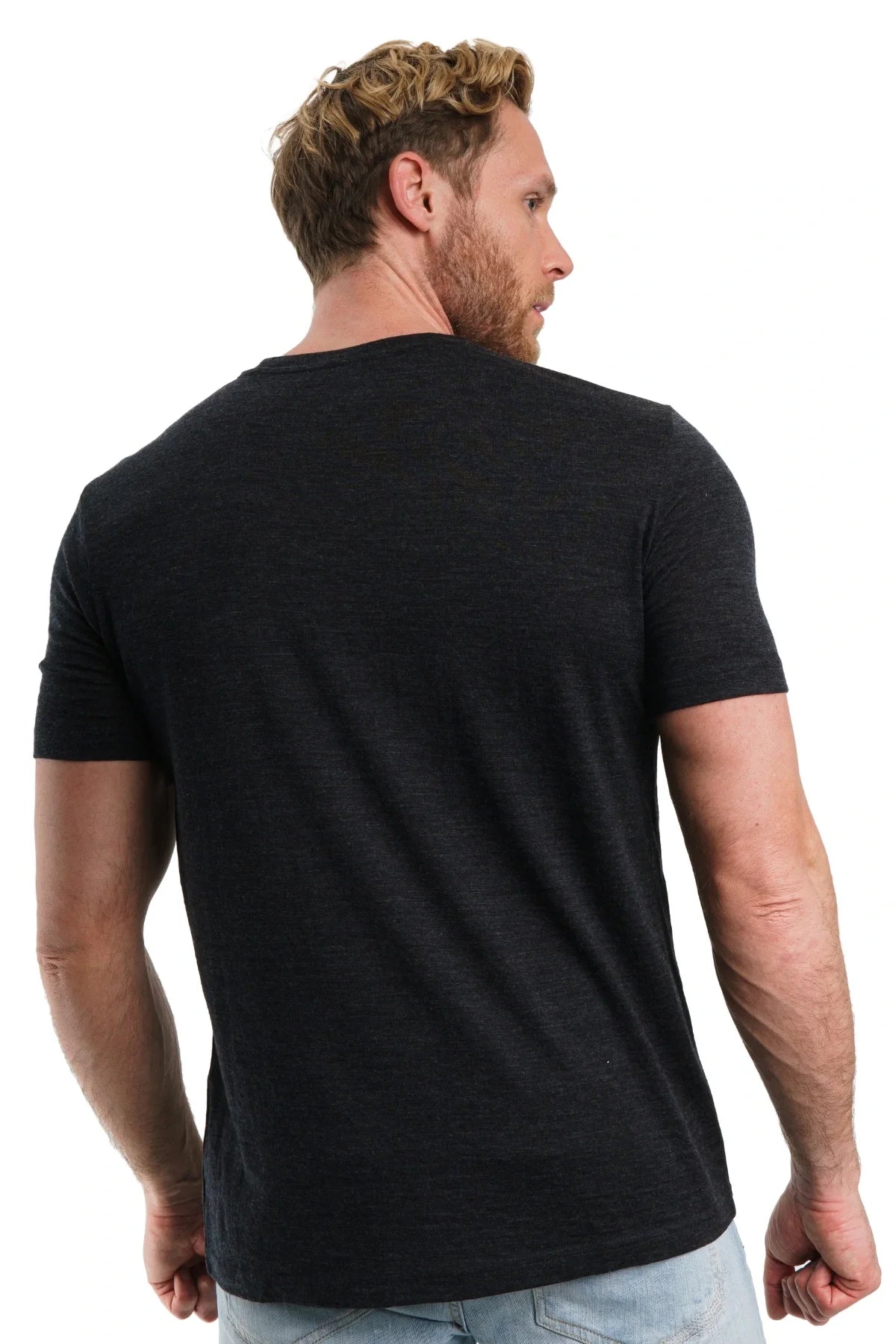 Men's Merino T-shirt 180 Charcoal Grey (+socks)