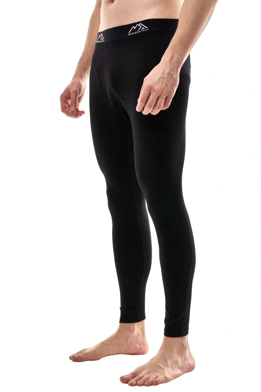 Men's Merino Pants 200 Black