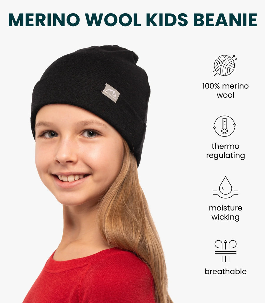 Kids' Beanie Black