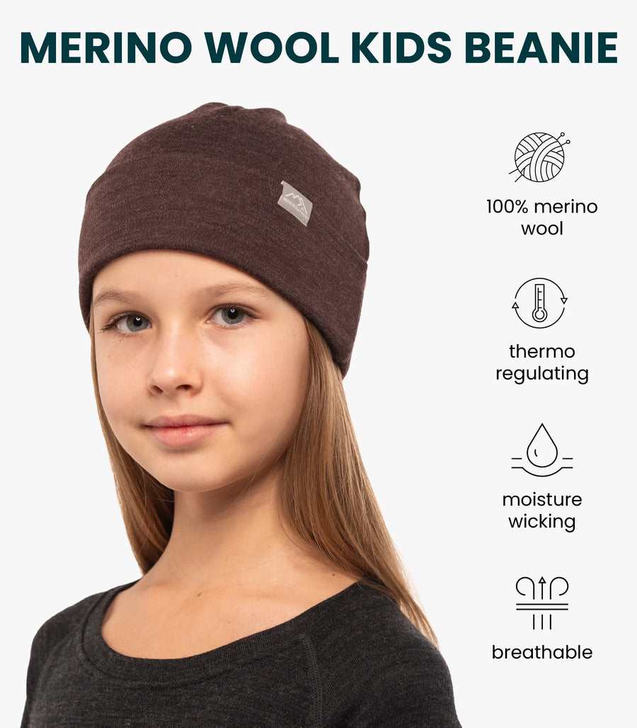Kids' Beanie Chocolate