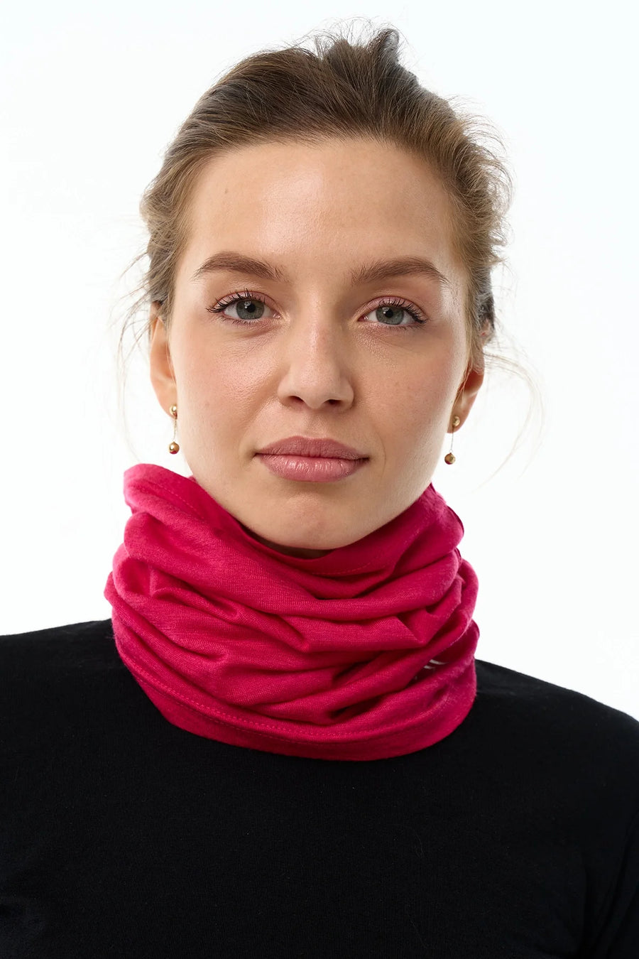 Merino Neck Gaiter 165 Lollipop Purple