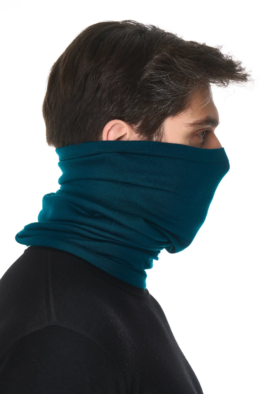 Merino Neck Gaiter 165 Deep Teal