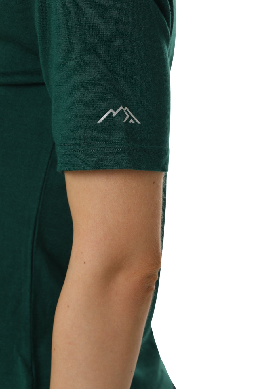 Women's Merino T-shirt 180 Forest Green | Crewneck (+socks)