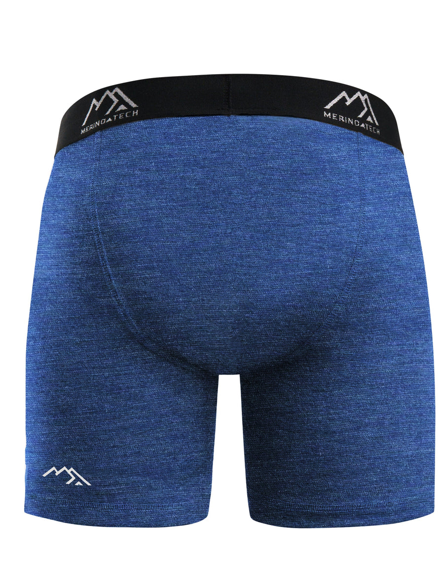 Men's Merino Boxers 190 Brief Windsor Blue (1 Pack)