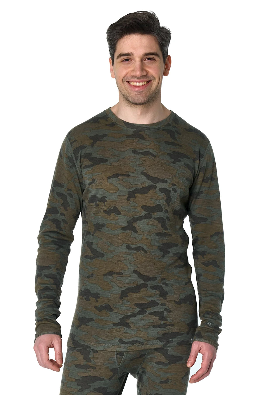 Men's Merino Long Sleeve 250 Camo