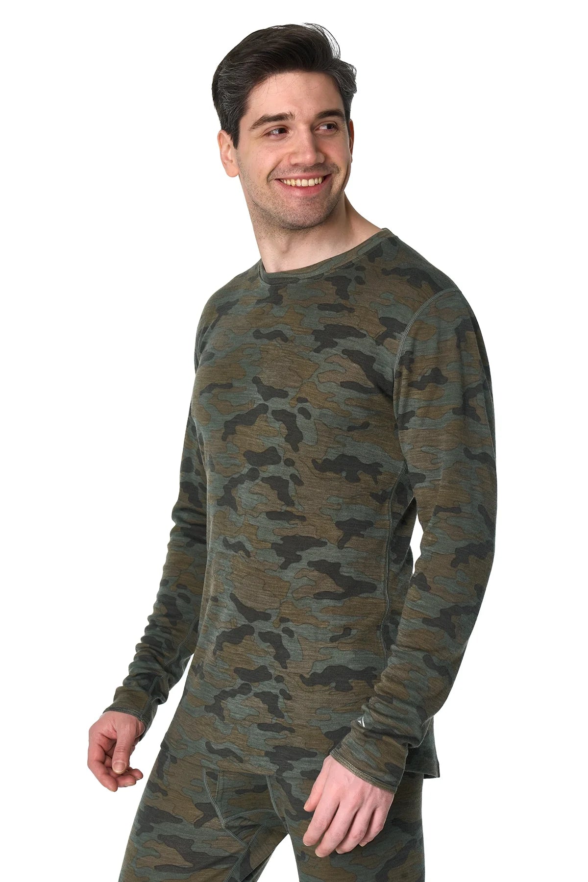 Men's Merino Long Sleeve 250 Camo