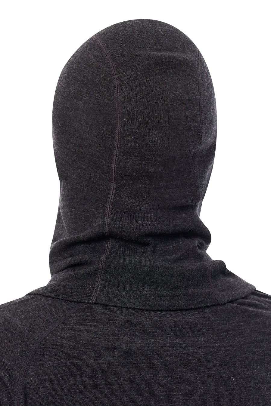 Merino Wool Balaclava Charcoal Grey