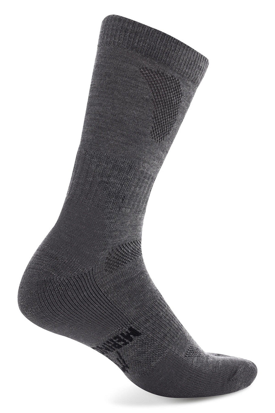Merino Wool Hiking Socks - Multicolor: Silver Grey, Dark Charcoal, Coal Black