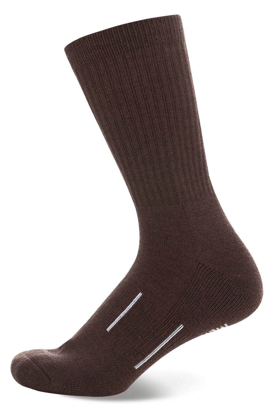Merino Wool Hiking Socks - (Pack of 3) Chocolate