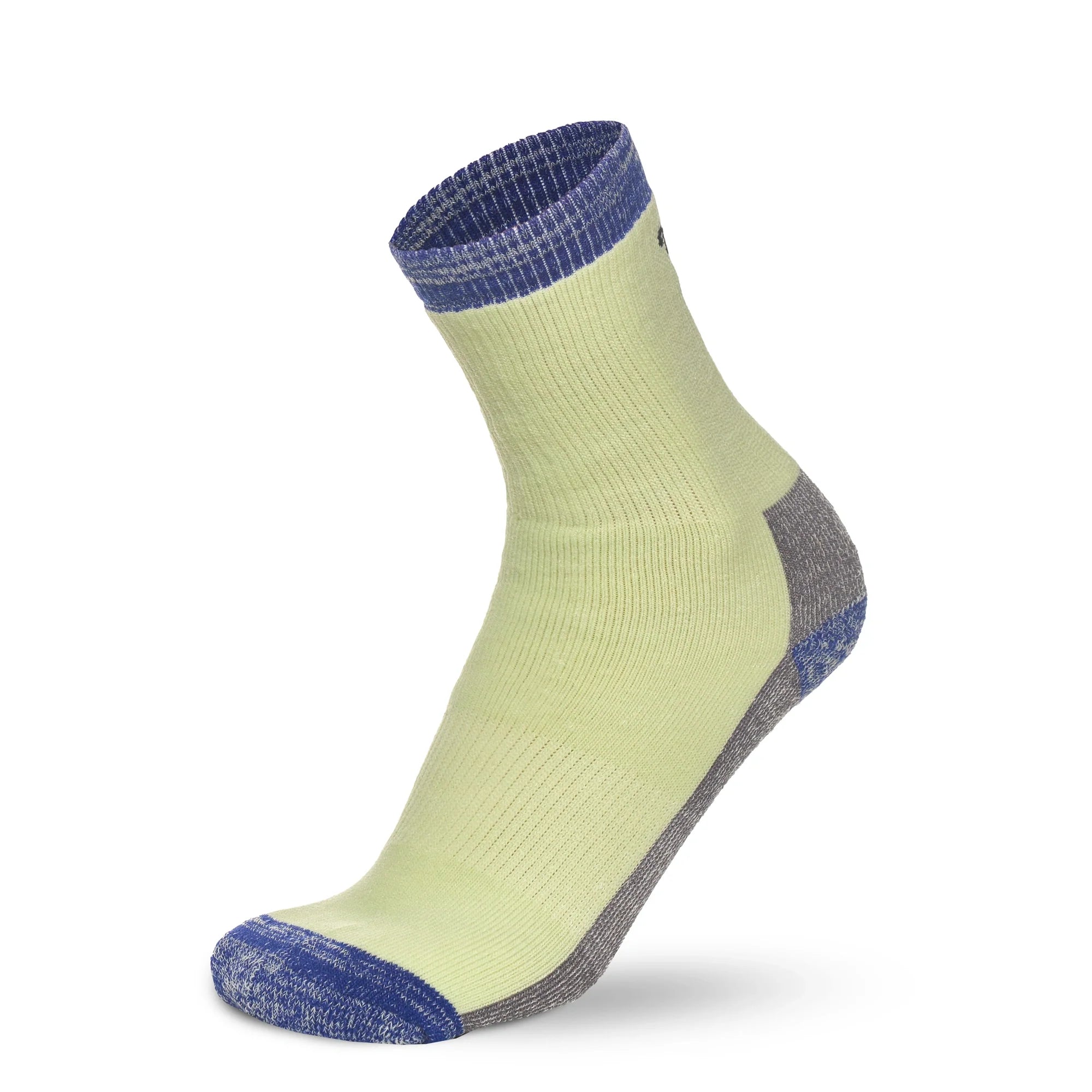 Merino Wool Running Socks - (Pack of 2) Green Purple