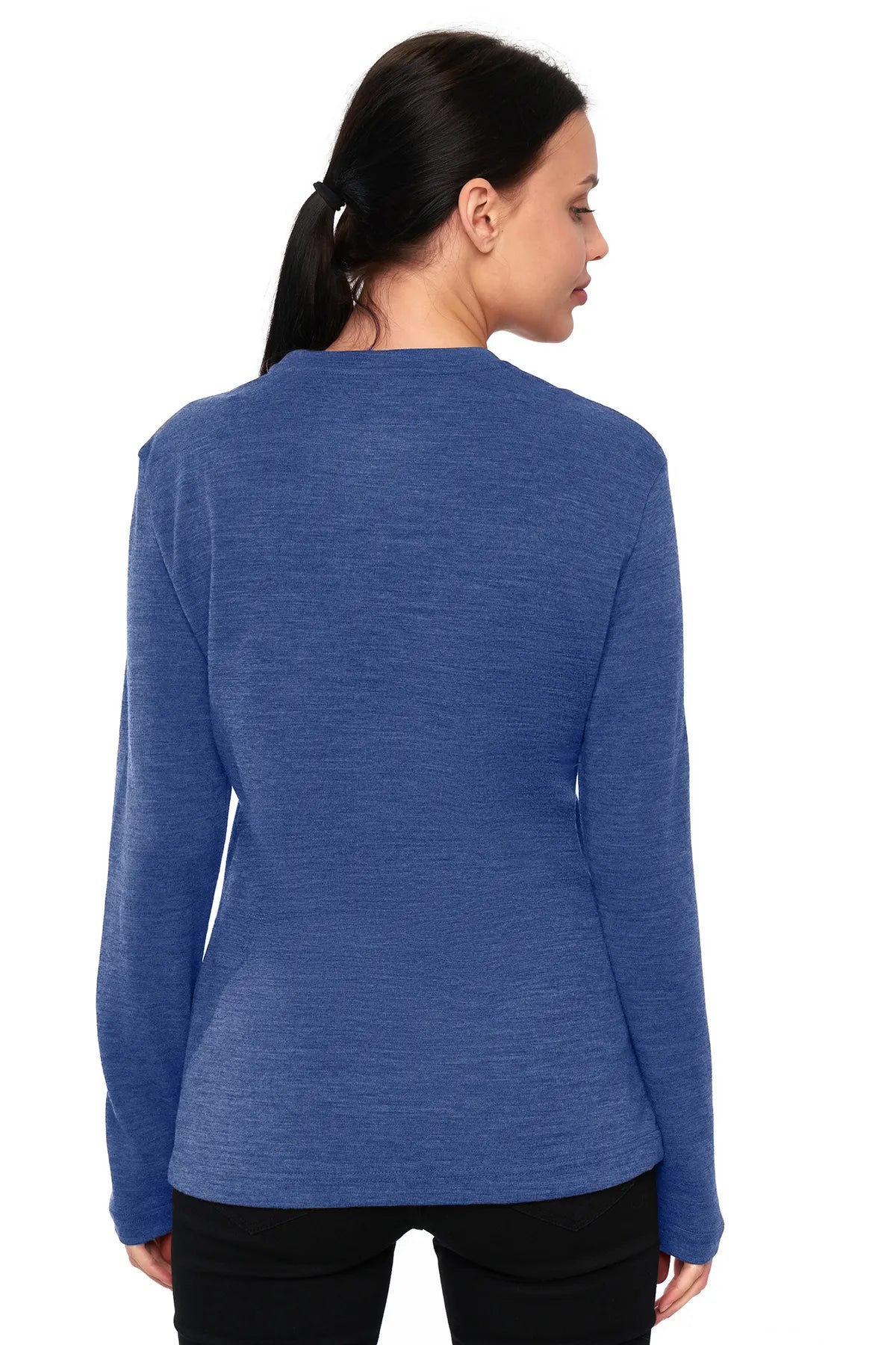 Women's Merino Long Sleeve 170 Chicago Blues