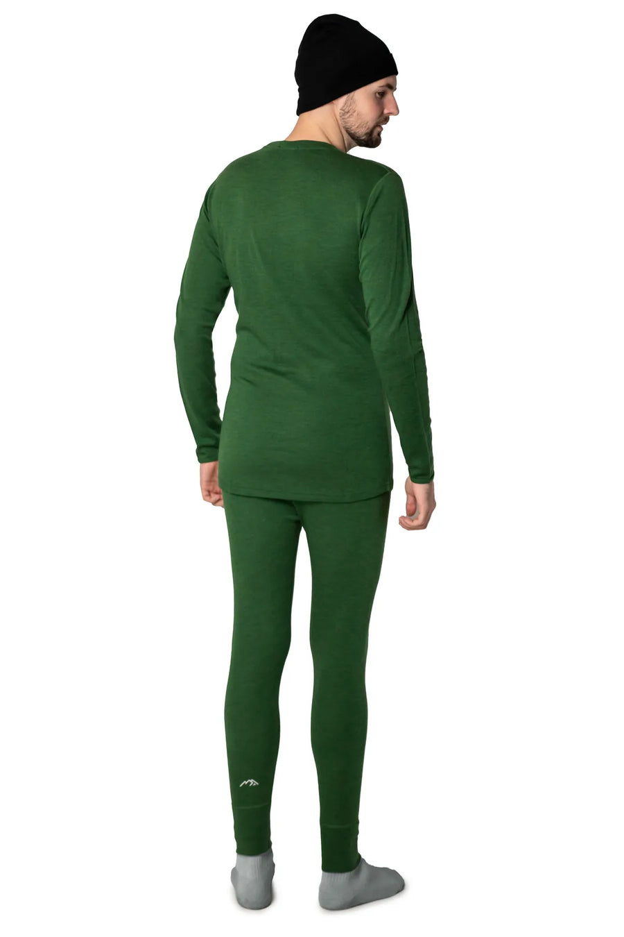 Men's Olive Set + Black Beanie