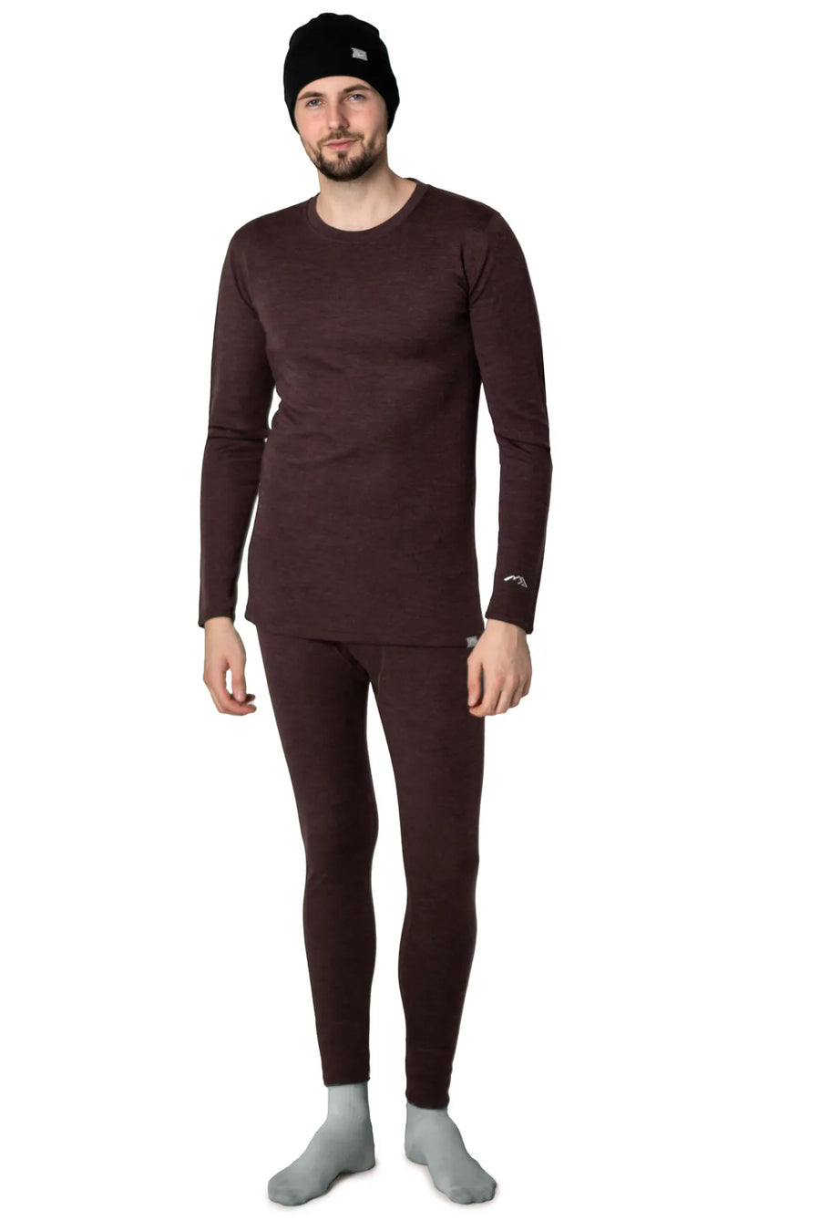 Men's Chocolate Set + Black Beanie