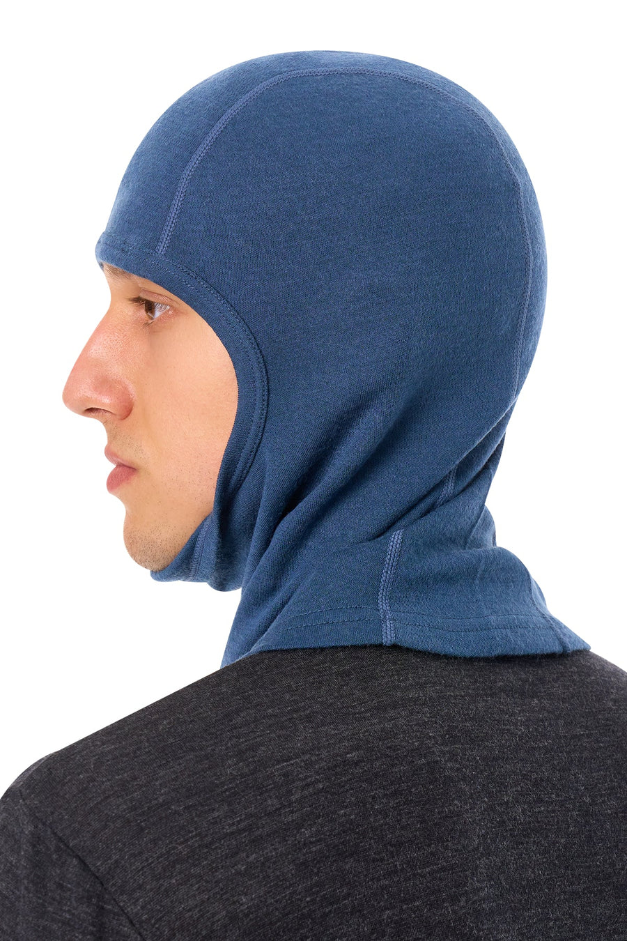 Merino Wool Balaclava Denim