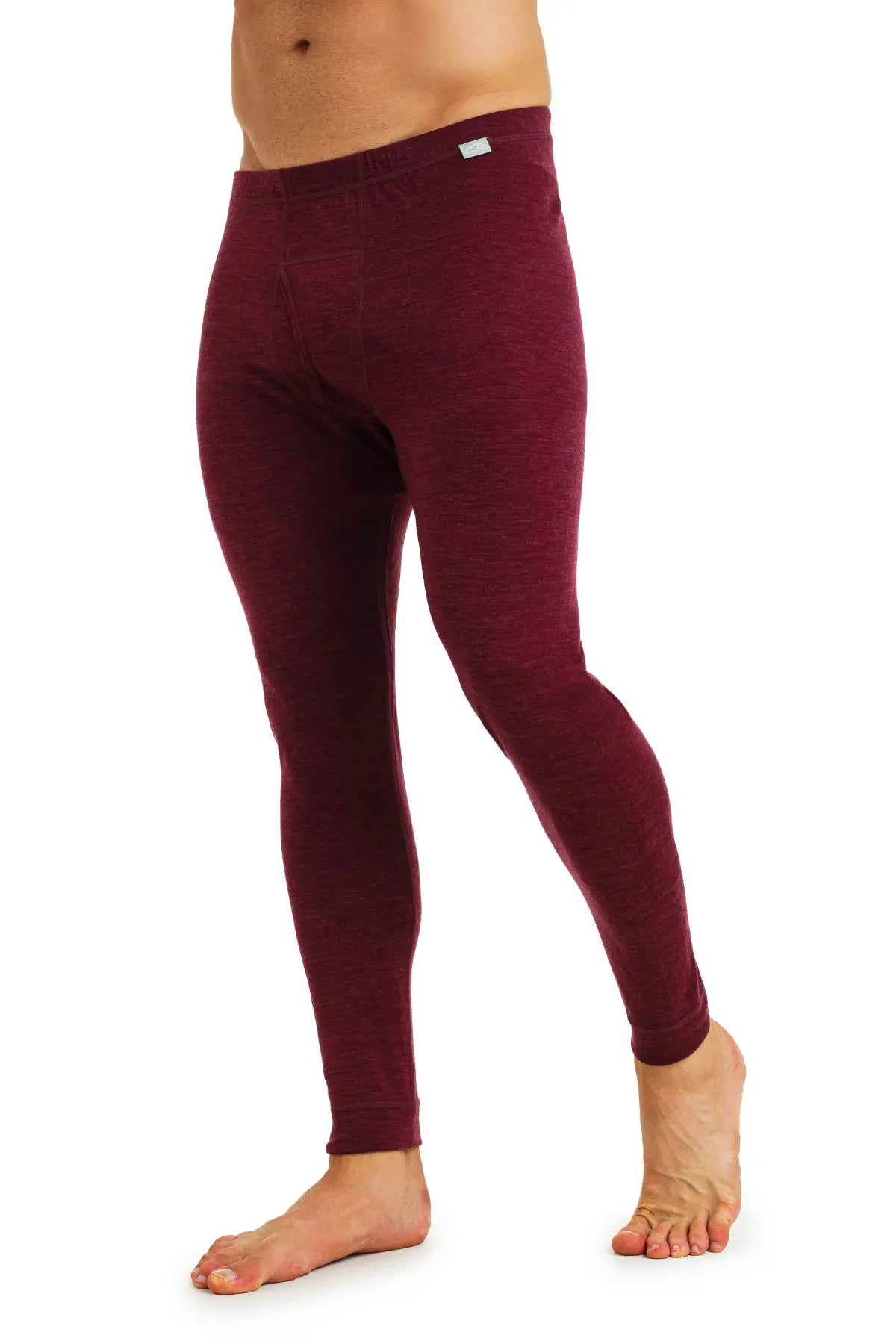 Men's Merino Pants 165 Burgundy