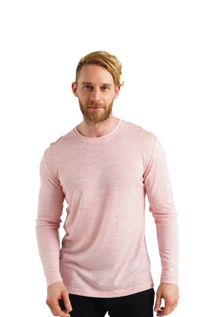 Men's Merino Long Sleeve 165 Pale Coral