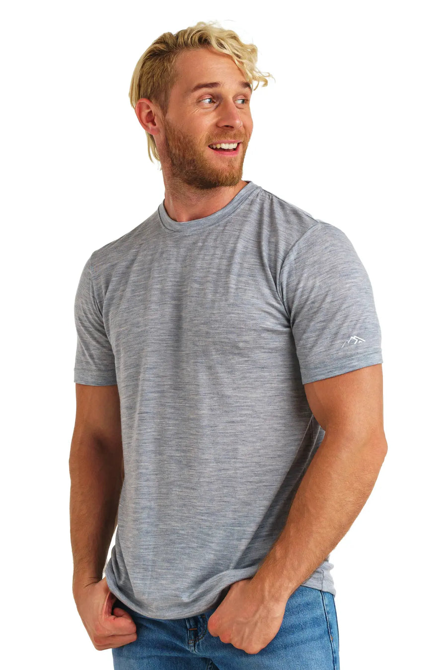 Men's Merino T-shirt 180 Heather Grey