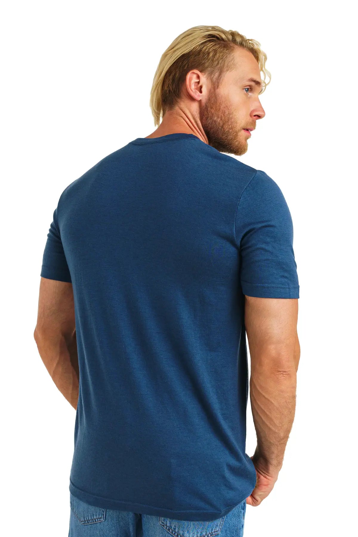 Men's Merino T-shirt 180 Denim Blue