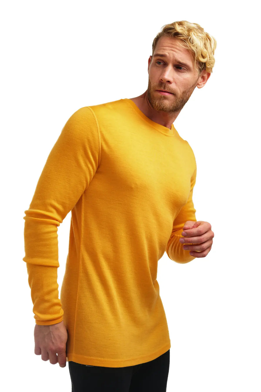 Men's Merino Long Sleeve 250 Mango Tango