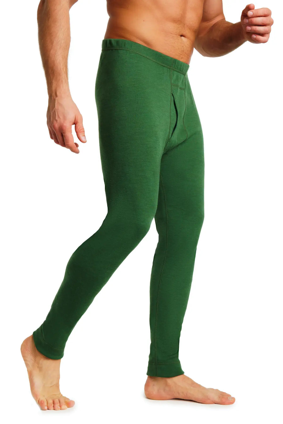 Men's Merino Pants 250 Olive