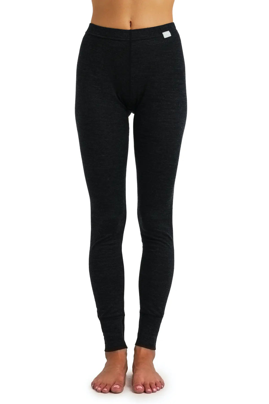 Women's Merino Pants 165 Heathered Black