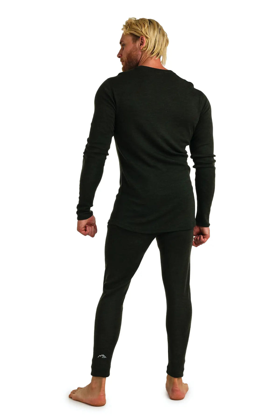 Men's Merino Thermal Set 320 Army Green
