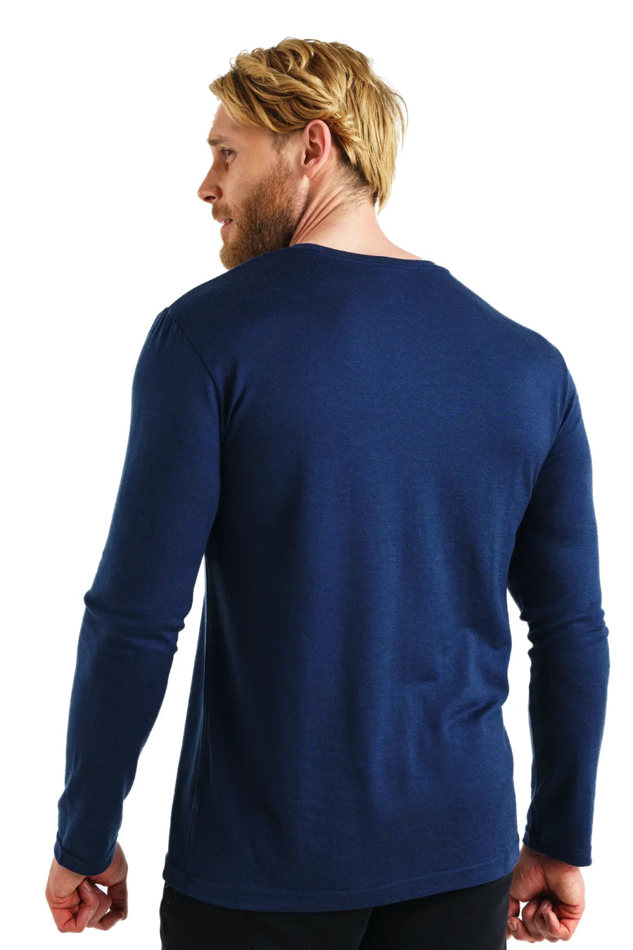 Men's Merino Long Sleeve 165 Navy