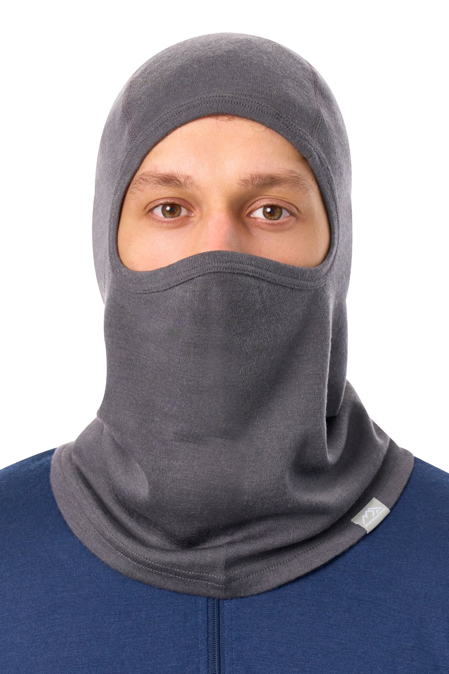 Merino Wool Balaclava Grey Shades