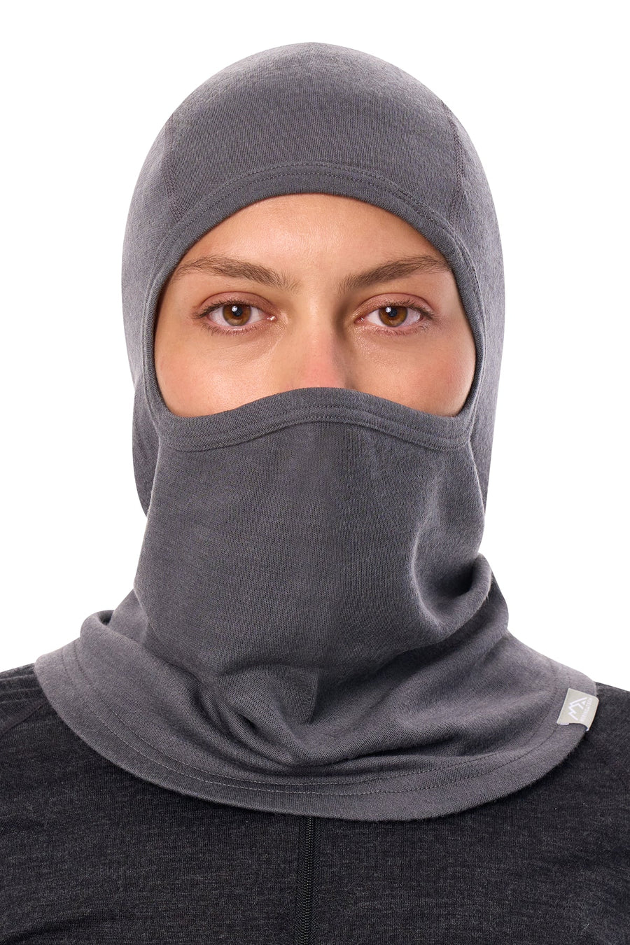 Merino Wool Balaclava Grey Shades