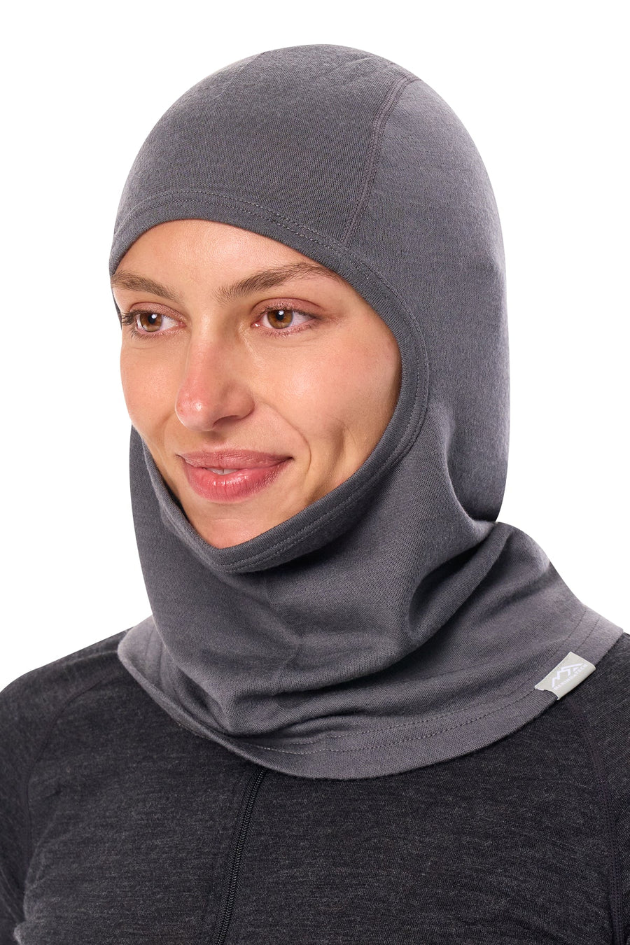 Merino Wool Balaclava Grey Shades