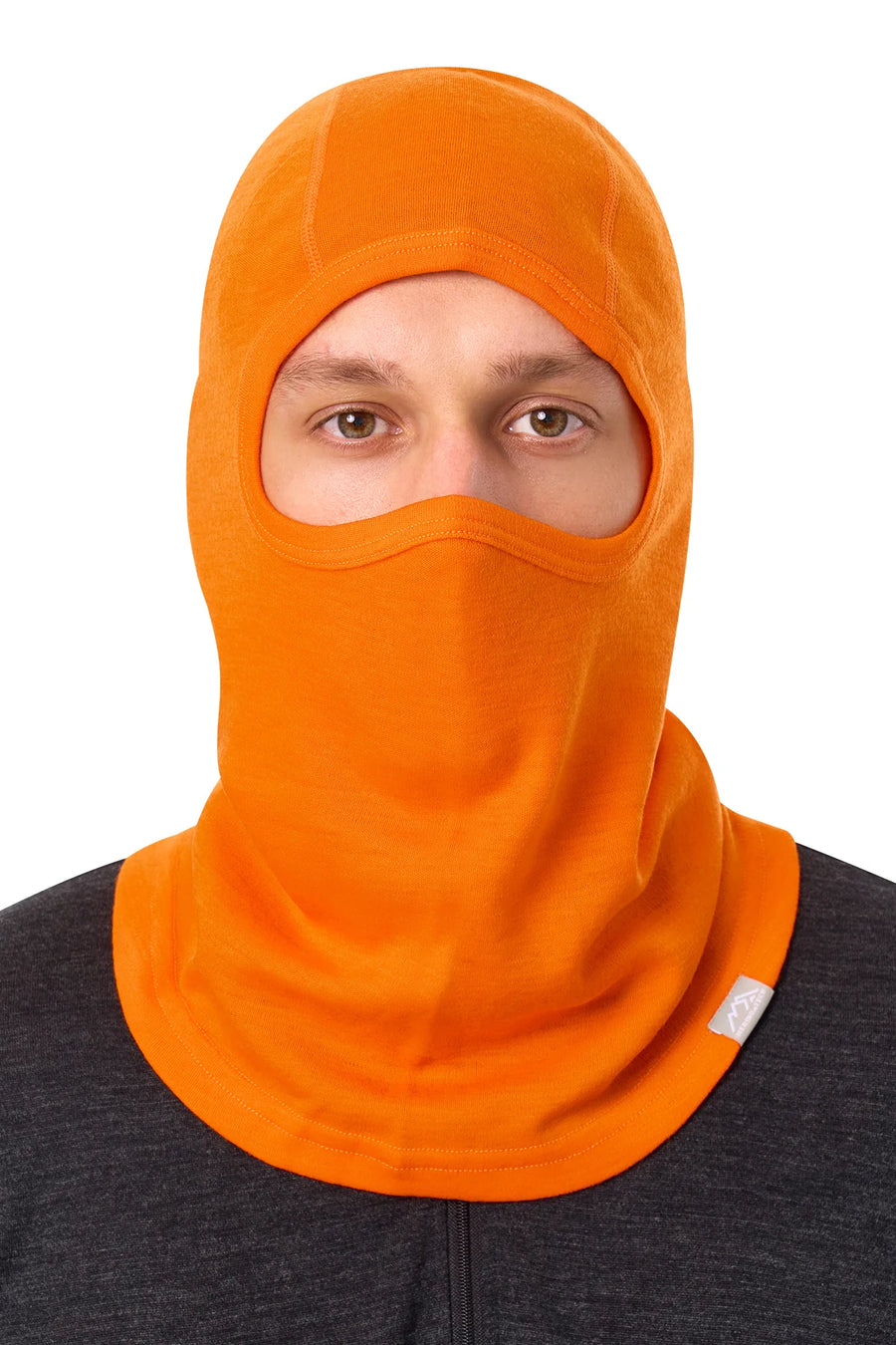 Merino Wool Balaclava Hunter Orange