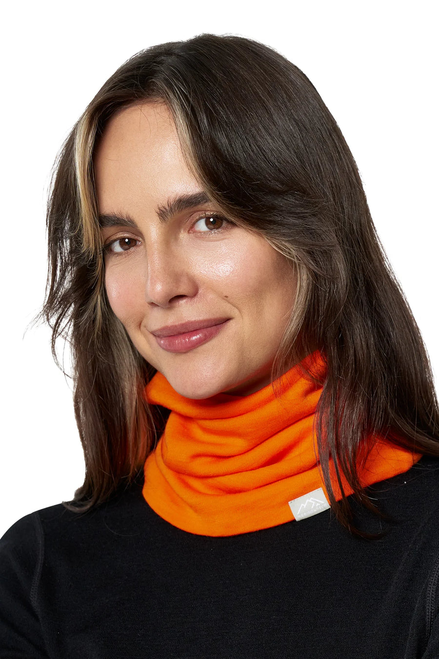 Merino Double-Layer Neck Gaiter Hunter Orange