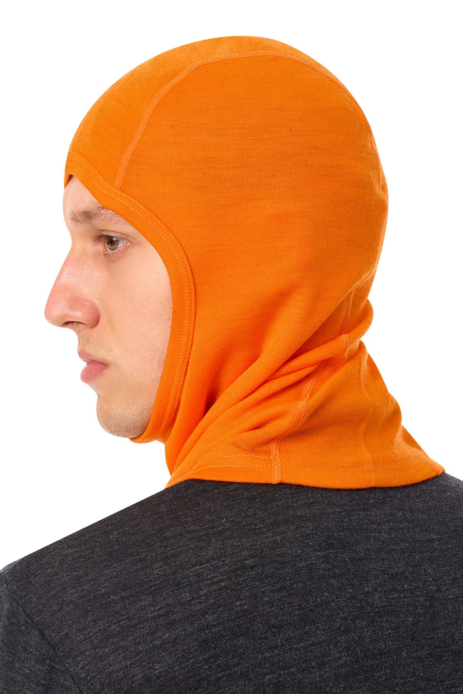 Merino Wool Balaclava Hunter Orange