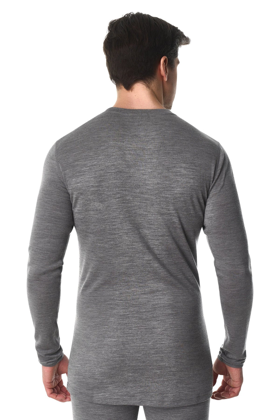 Men's Merino Long Sleeve 250 Gray Heather