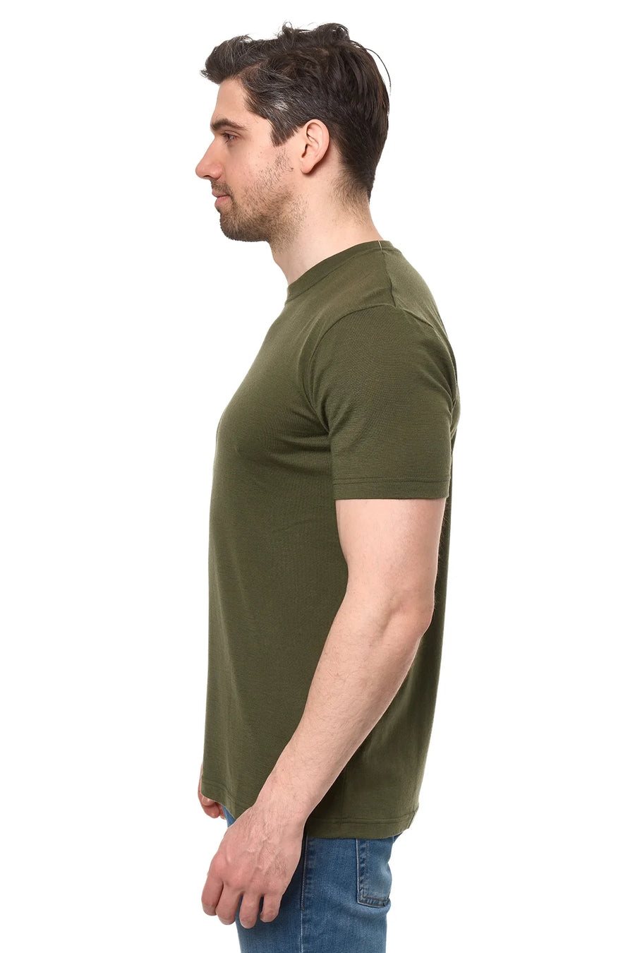 Men's Merino Sport T-shirt Dark Olive