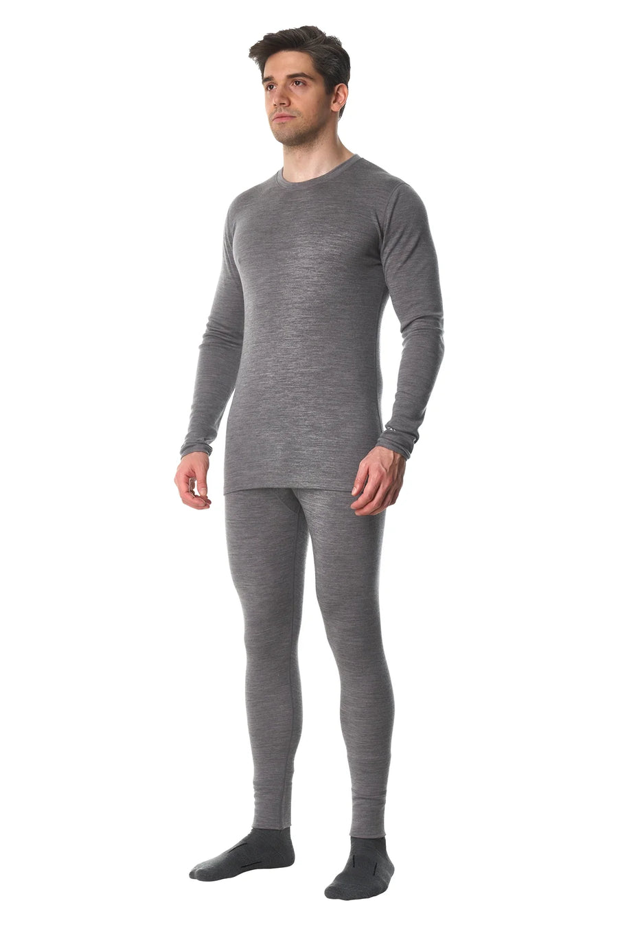 Men's Merino Thermal Set 250 Heather Grey