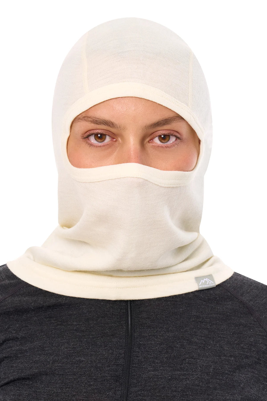 Merino Wool Balaclava Natural White
