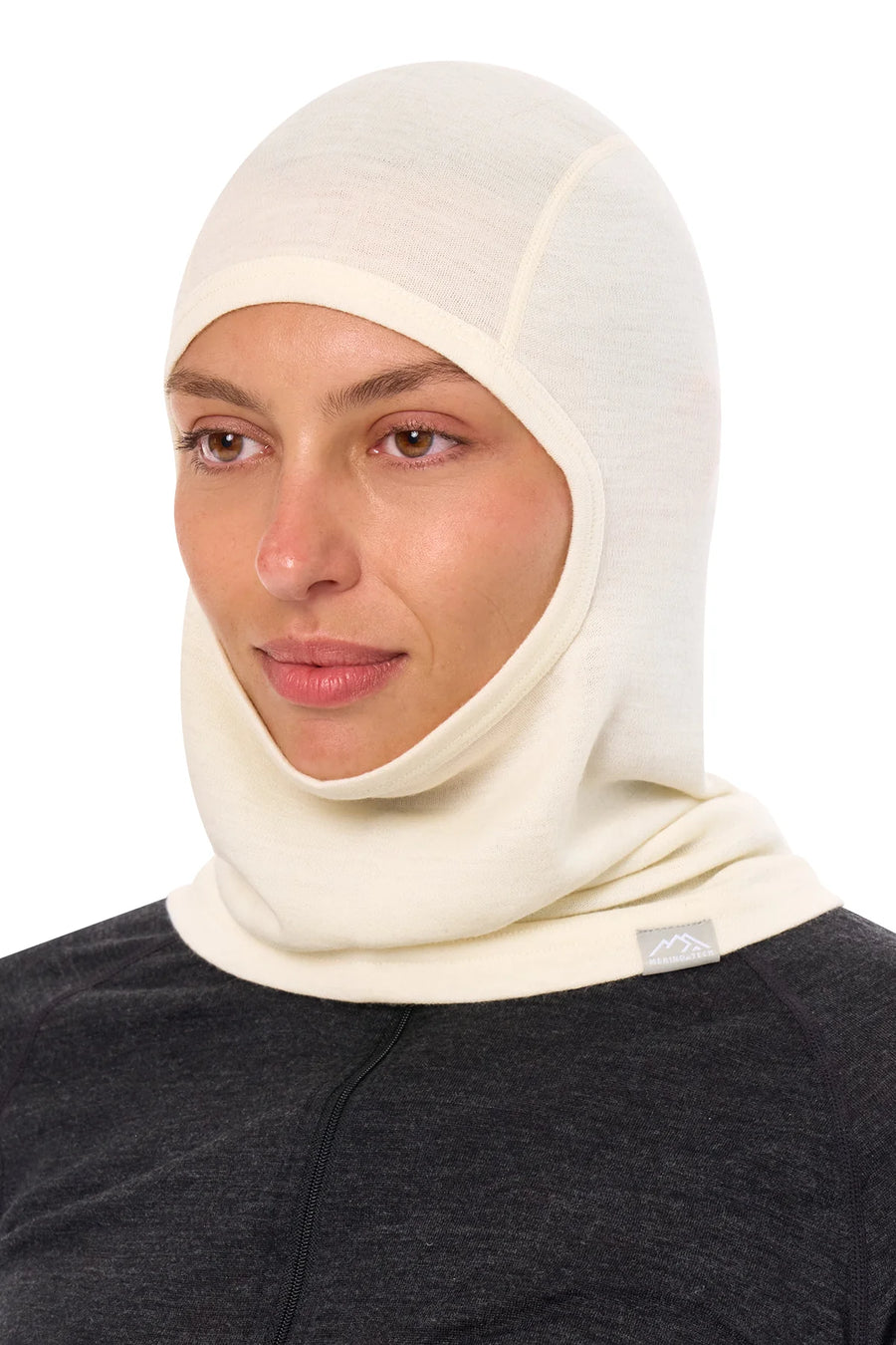 Merino Wool Balaclava Natural White