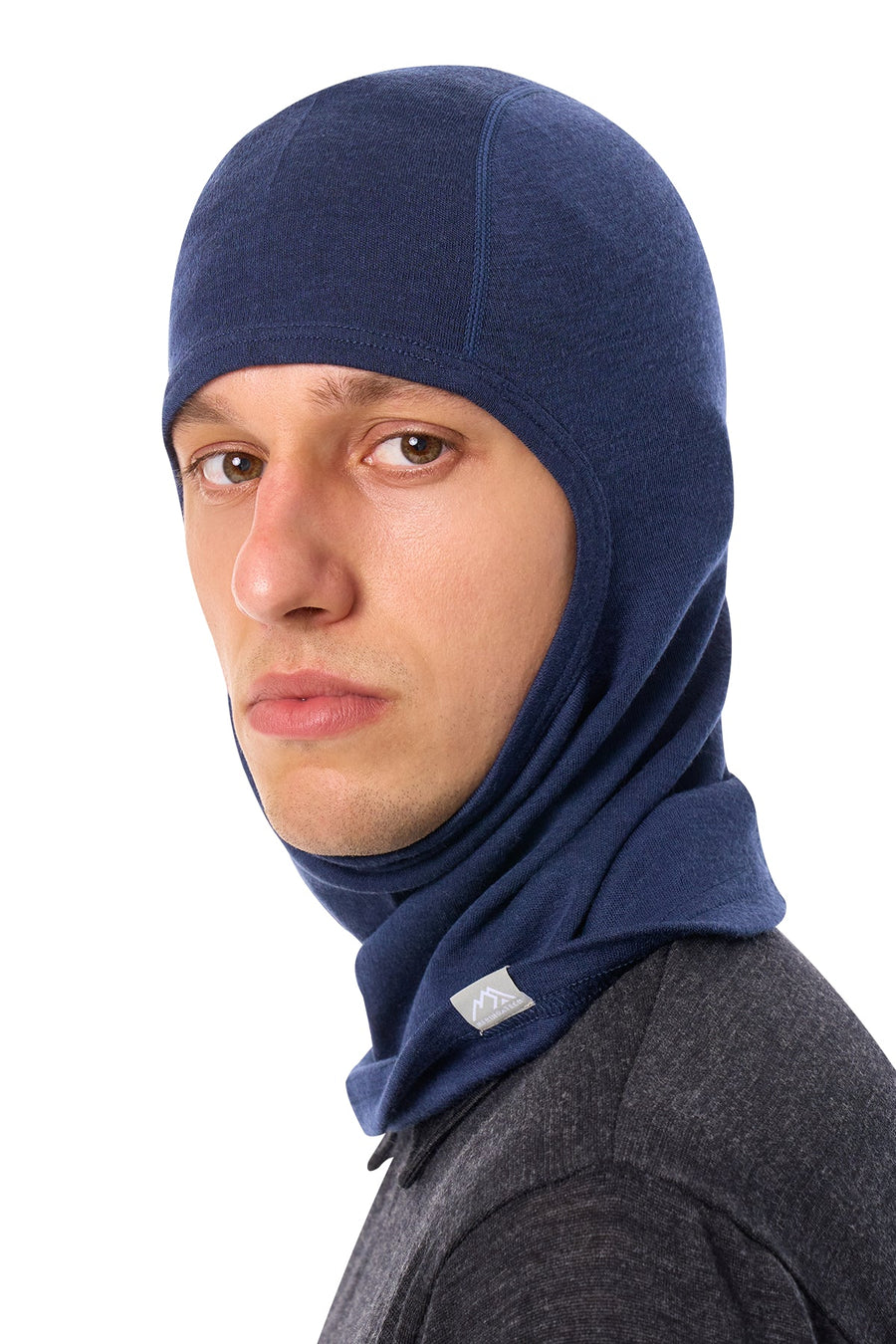 Merino Wool Balaclava Navy
